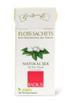 Radius Floss Sachets Natural Silk Biodegradable 20 pack - Radius нить зубная без вкуса в одноразовых упаковках